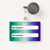 リプライトリップ（幻覚体験）のようなボホMLMメンファンキーズ愛する男性プライド バッジ (正面リトラクタブル付き)