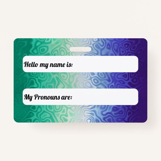 リプライトリップ（幻覚体験）のようなボホMLMメンファンキーズ愛する男性プライド バッジ (正面)