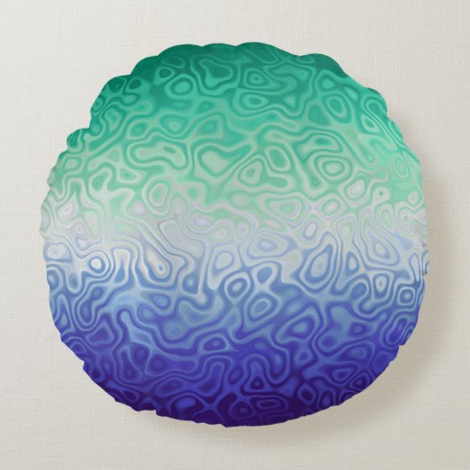 リプライトリップ（幻覚体験）のようなボホMLMメンファンキーズ愛する男性プライド ラウンドクッション (正面)