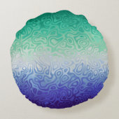 リプライトリップ（幻覚体験）のようなボホMLMメンファンキーズ愛する男性プライド ラウンドクッション (裏面)