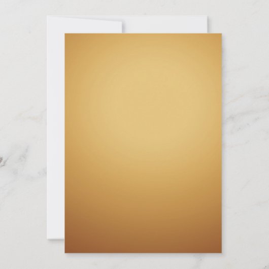 リプルエレガントクリーム&金ゴールド招待状 招待状 (裏面)