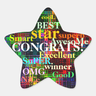 リプルカラフル 星シール