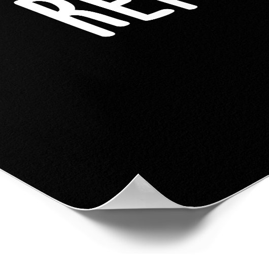 リプロおもしろいダックスティオンアニマルダックプリンBG ポスター (角)