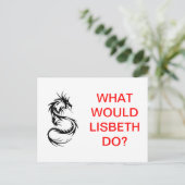 リベスは何をする?ポストカード ポストカード (スタンド正面)