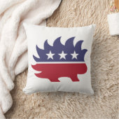 リベタリアンパーティーヤマアラシのシンボル クッション (ブランケット)