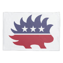 リベタリアンパーティーヤマアラシのシンボル 枕カバー