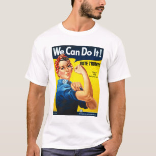 リベター投票のトランプをロージー Tシャツ