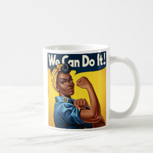 リベッターのアフリカ系アメリカ人の女性をロージー コーヒーマグカップ