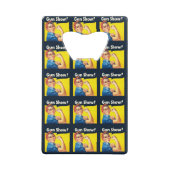 リベッターのロージー：ガンショー！ クレジットカード栓抜き (裏面)