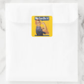 リベッターのロージー「ITを行える」 スクエアシール (バッグ)