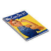 リベッターのヴィンテージのポスターをロージー ノートブック (右側)