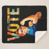 リベッターの政治ポスター選挙を行う シェルパブランケット (正面(横))