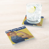 リベッターをロージー ガラスコースター (アングル)