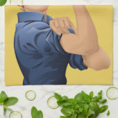 リベッターをロージー キッチンタオル (折り畳み)