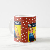 リベッターをロージー コーヒーマグカップ (正面左)