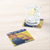 リベッターをロージー スクエアペーパーコースター (インサイチュ)