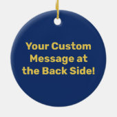 リベッターをロージー セラミックオーナメント (裏面)