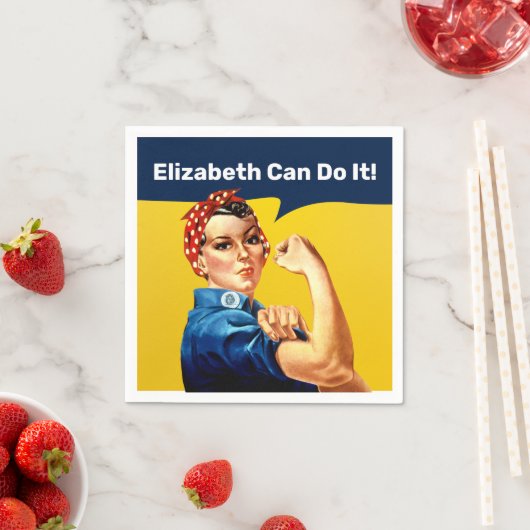 リベッターをロージー |ナプキン |カスタマイズ スタンダードカクテルナプキン (インサイチュ)