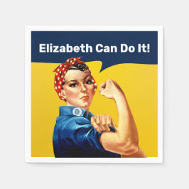 リベッターをロージー |ナプキン |カスタマイズ スタンダードカクテルナプキン