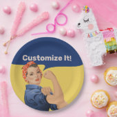 リベッターをロージー ペーパープレート (パーティー)