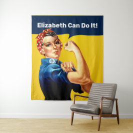 リベッターをロージー |壁タペストリー |カスタマイズ タペストリー