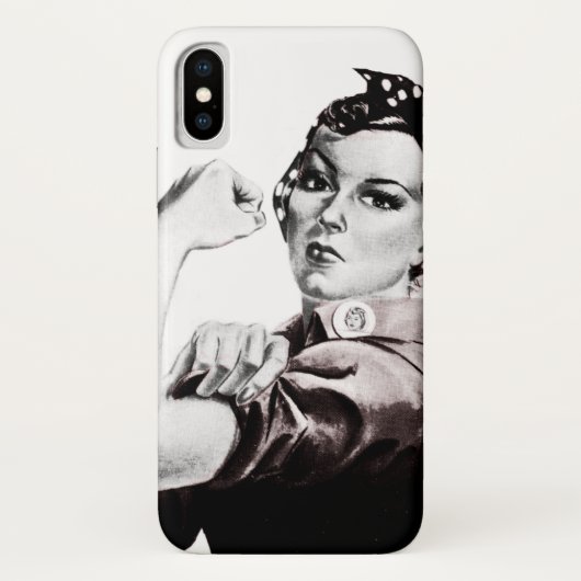 リベッターをロージー Case-Mate iPhoneケース (裏面)