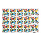 リベッターを揺り動かす 枕カバー (裏面)