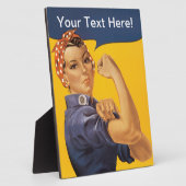 リベッターを見ろ!ここにテキストを挿入 フォトプラーク (側面)