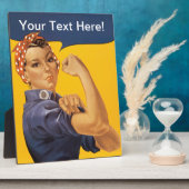 リベッターを見ろ!ここにテキストを挿入 フォトプラーク (側面)