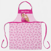 リベッター乳がん認識度 エプロン (正面)
