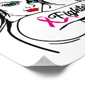 リベッター乳がん認識度 ポスター (角)