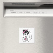 リベッター希望と闘う乳がん認識度Wome マグネット (インサイチュ (食洗機))