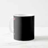 リベッター私は認識度乳がん生存者Womに勝った コーヒーマグカップ (正面左)