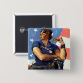 リベッター・ロジー 缶バッジ (正面&裏面)