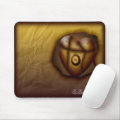 リベットで留められたハート、mousepad マウスパッド (マウス)