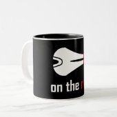 リベットサイクリング ツートーンマグカップ (正面左)