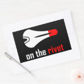 リベットサイクリング 長方形シール (封筒)