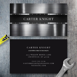 リベット付き金属工業 名刺