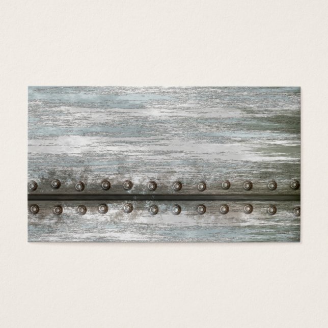 リベット擦り切れたメタル加工グランジ加工 (正面)