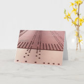 リベット カード (黄色い花)