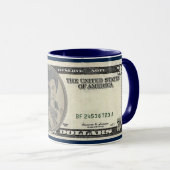 リベラス同性愛者は3ドル札束 マグカップ (正面右)