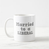 リベラルと結婚中 コーヒーマグカップ (左)