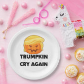 リベラル派を再びトランプキンハロウィーンで泣かせる ペーパープレート (パーティー)