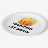 リベラル派を再びトランプキンハロウィーンで泣かせる ペーパープレート (アングル)
