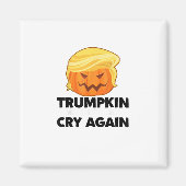リベラル派を再びトランプキンハロウィーンで泣かせる マグネット (正面)