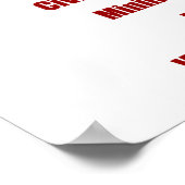 リベラル派を憎む？ ポスター (角)