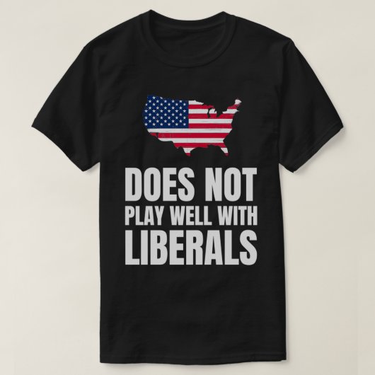リベラ遊ルズに不向き Tシャツ (デザイン正面)