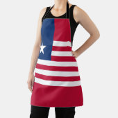 リベリアの国旗 エプロン (インサイチュ)
