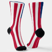 リベリアの国旗 ソックス (傾斜あり)