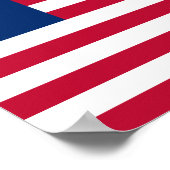 リベリアの国旗 ポスター (角)